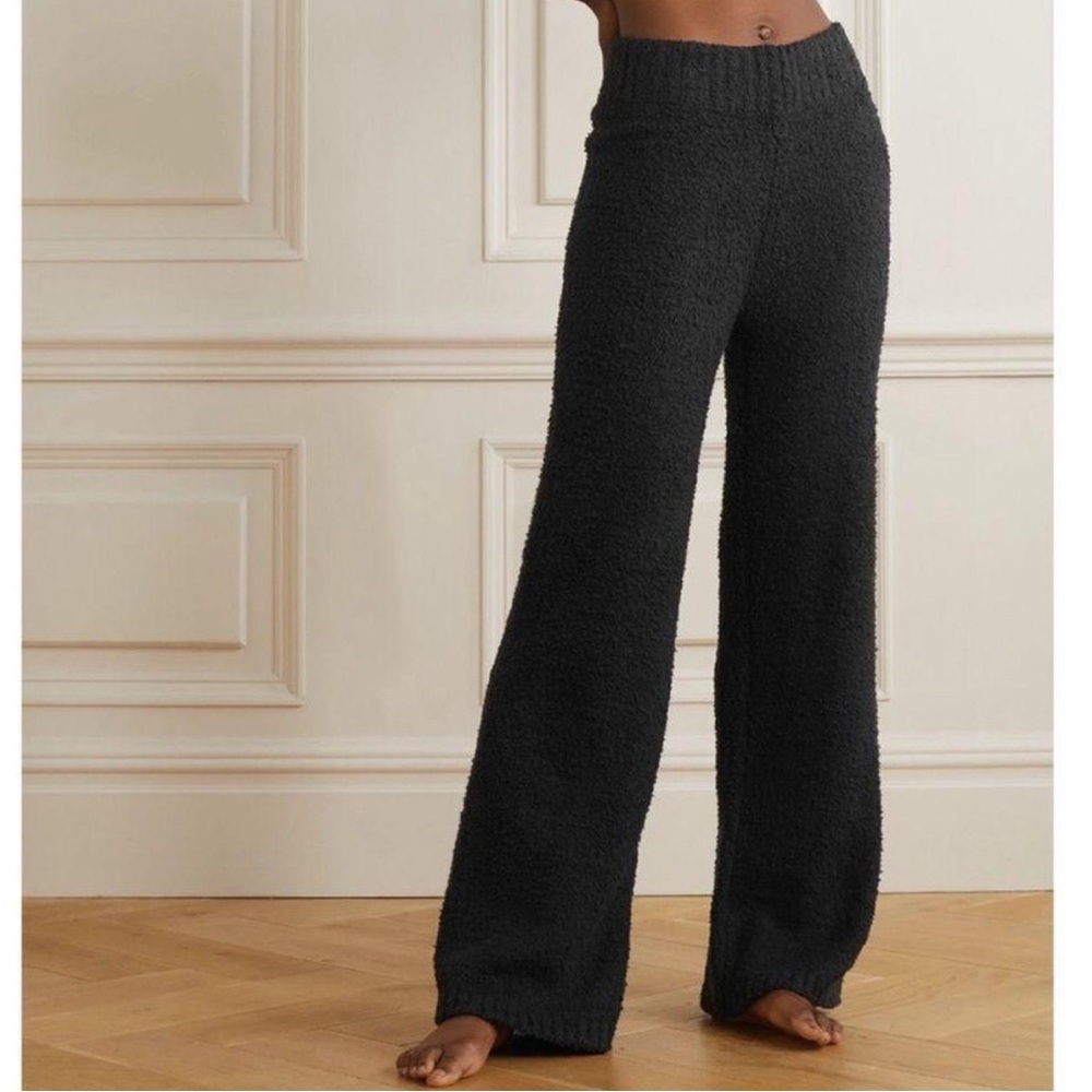 SKIMS Cozy Flare Pants - Onyx XXS/XS